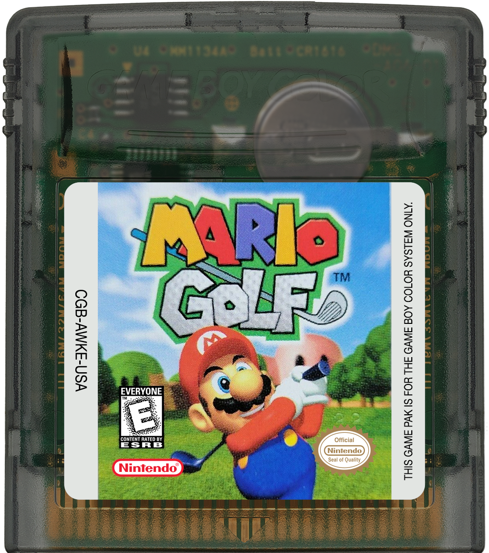 Mario Golf cartridge